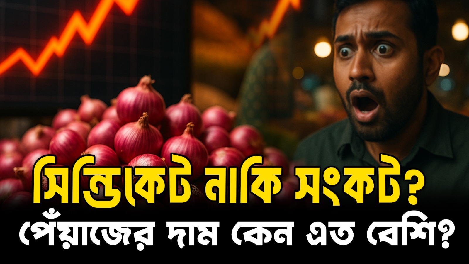 পেঁয়াজের বাজারে আগুন! | সরবরাহ ঘাটতি নাকি সিন্ডিকেটের খেলা? | Onion Price Hike Analysis