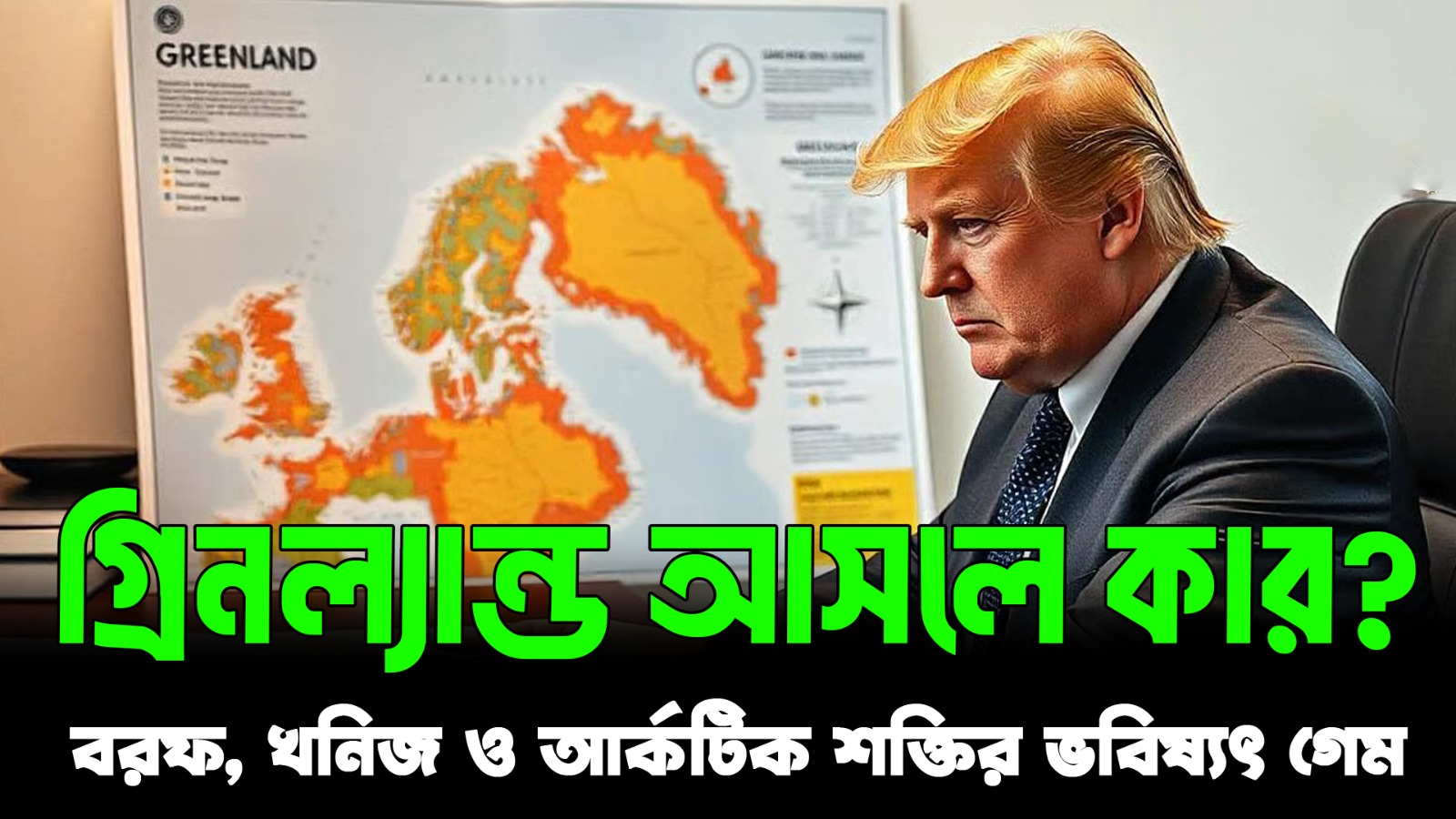 গ্রিনল্যান্ড আসলে কার? | Denmark vs Greenland | Full Geopolitical Breakdown