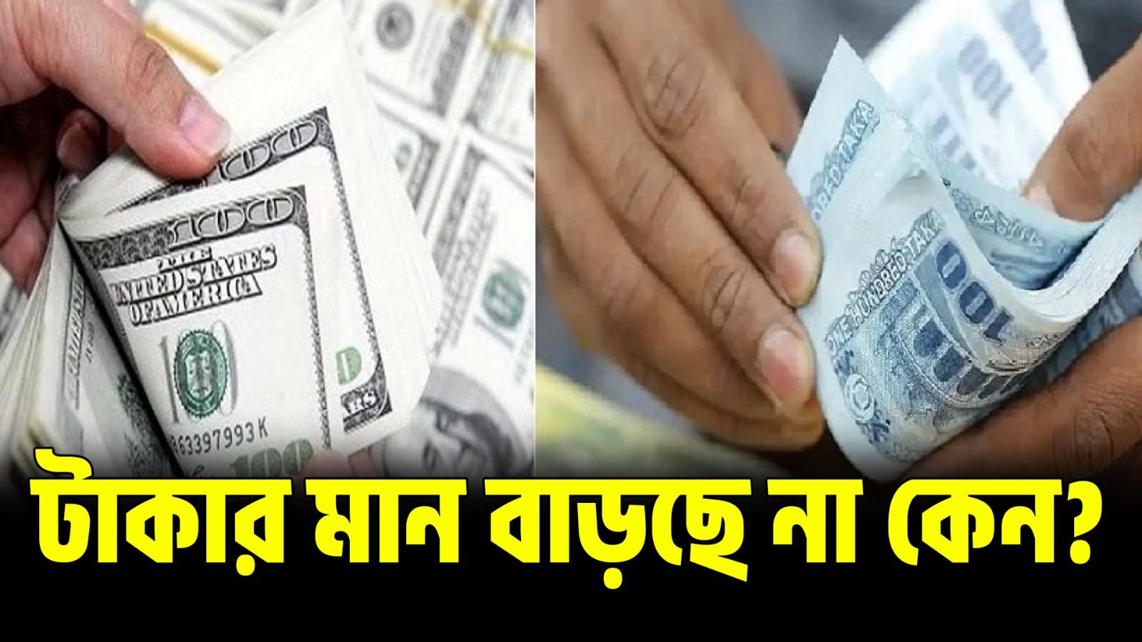 টাকার মান বাড়ছে না কেন? | Dollar Crisis & Inflation Explained Bangla